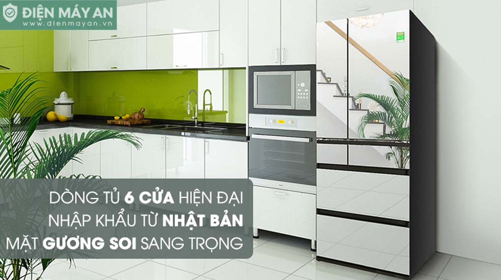 Tủ lạnh Panasonic Inverter 491 lít Multi Door NR-F503GT-X2